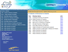 Tablet Screenshot of cheshiredirectories.manuscripteye.com